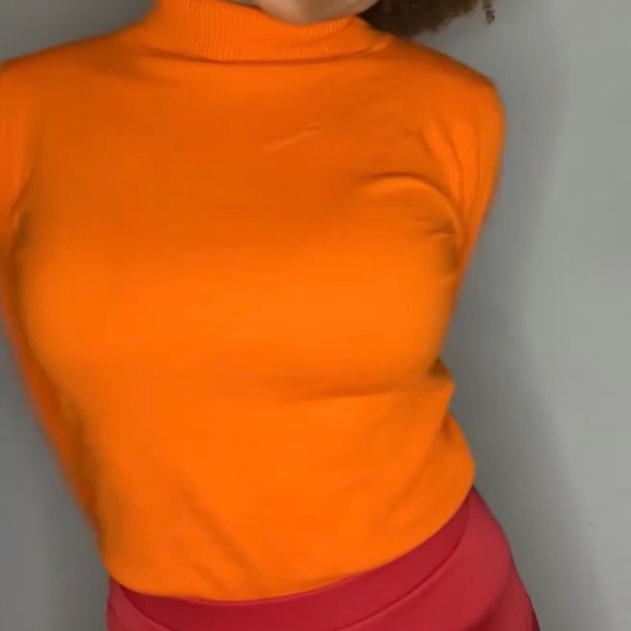 Orange Turtleneck - Picture 2 of 2